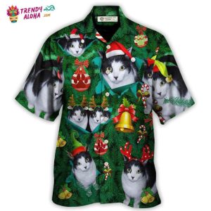 Cat Lovely Cat Christmas Hawaiian Shirt – Trendy KLA