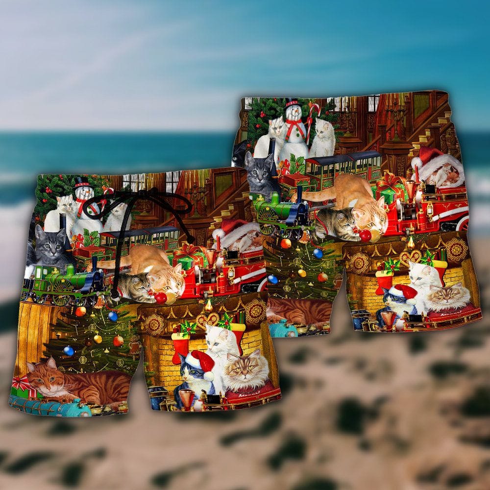 cat-with-toys-train-christmas-trendy-aloha-hawaiian-beach-shorts-1767-f8aze.jpg