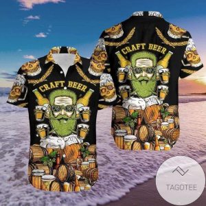 Celebrate Artisan Craft Beer on Refreshing Hawaiian Shirt
