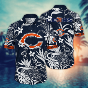 Chicago Bears NFL Hawaiian Shirt Water Sports Field Sport Shirts