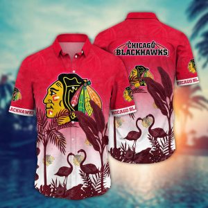 Chicago Blackhawks NHL Hawaiian Shirt Road Tripstime KLA Shirt