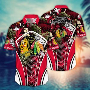Chicago Blackhawks NHL Hawaiian Shirt Summer Nights KLA Shirt