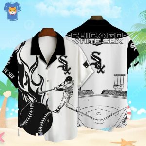 Chicago White Sox Major League Baseball 3D Print Hawaiian Shirt For Men Women