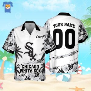 Chicago White Sox MLB Flower Pattern Summer Hawaiian Shirt Personalized