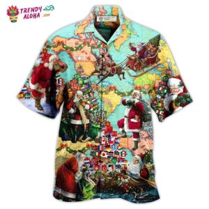 Chirstmas Love Santa Hawaiian Shirt – Trendy KLA