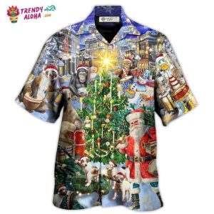 Christmas Animal Happiness With Drum Hawaiian Shirt – Trendy KLA
