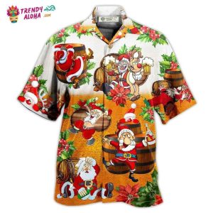 Christmas Beer Christmas Dear Santa Heres Your Beer Hawaiian Shirt – Trendy KLA