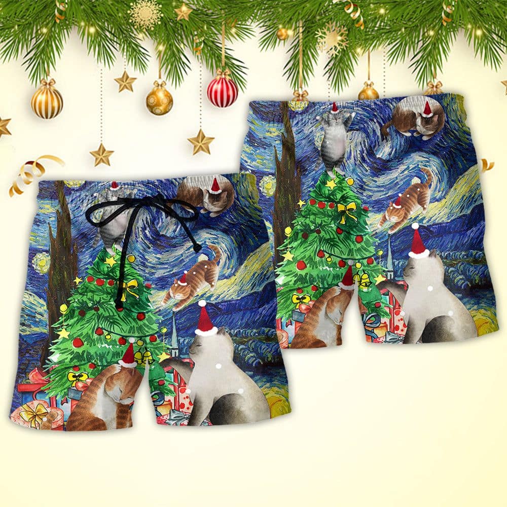 christmas-cat-playing-in-starry-night-trendy-aloha-hawaiian-beach-shorts-5139-w0582.jpg