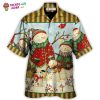 Christmas Cutie Snowman Happy Xmas Hawaiian Shirt – Trendy KLA