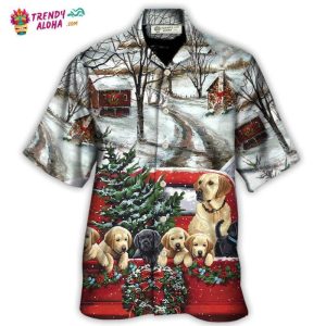 Christmas Dog Come Home In Truck Hawaiian Shirt – Trendy KLA