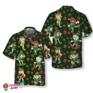 Christmas Elf Party Hawaiian Shirt, Funny Elf Christmas Shirt, Best Xmas Gift Idea