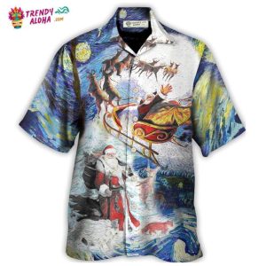 Christmas Friendly Santa With Animals Hawaiian Shirt – Trendy KLA