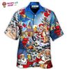 Christmas Funny Santa Claus Drinking Beer Troll Xmas Hawaiian Shirt – Trendy KLA