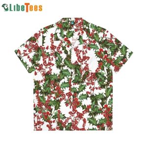 Christmas Holly Mens Christmas Hawaiian Shirt Perfect Gifts For Your Loved Ones