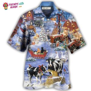 Christmas Love Farm Hawaiian Shirt – Trendy KLA