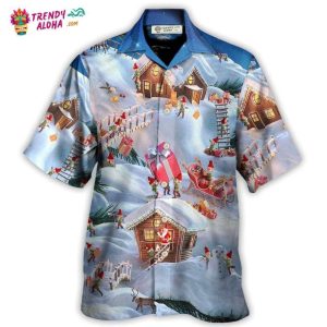 Christmas Santa And Gnome Merry Xmas Hawaiian Shirt – Trendy KLA