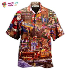 Christmas Santa And Happiness Forever Hawaiian Shirt – Trendy KLA