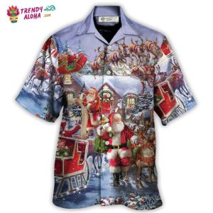Christmas Santa Claus Comes Tonight Hawaiian Shirt – Trendy KLA