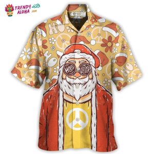 Christmas Santa Cutie Hippie Groovy Hawaiian Shirt – Trendy KLA