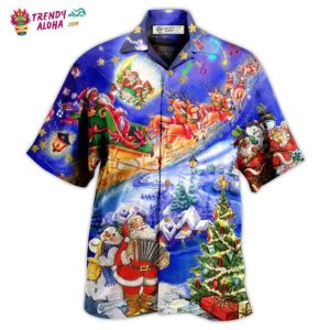 Christmas Santa Love Christmas Everytime Hawaiian Shirt – Trendy KLA