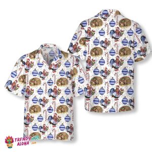 Christmas Winter Holiday Symbol Hawaiian Shirt, Funny Christmas Shirt, Gift For Christmas