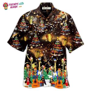 Christmas Yes I Speak Amazing Guitar Hawaiian Shirt – Trendy KLA