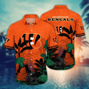 Cincinnati Bengals NFL Hawaiian Shirt Air Conditioning KLA Shirt