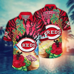 Cincinnati Reds MLB Hawaiian Shirt Barbecuestime KLA Shirt