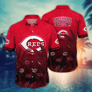Cincinnati Reds MLB Hawaiian Shirt Blooming Flowerstime KLA Shirt