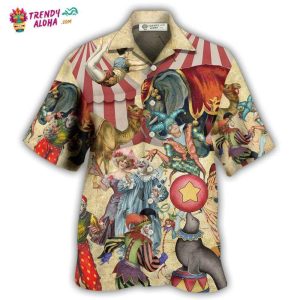 Circus Warning It’S A Circus Here Today With Funny Style Hawaiian Shirt – Trendy KLA