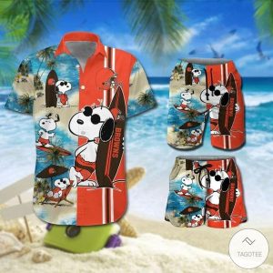 Cleveland Browns Snoopy Themed Exclusive Design Hawaiian Shirt