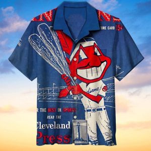 Cleveland Indians Hawaiian Shirts 3d All Over Print