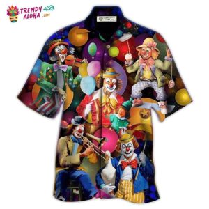 Clown Funny Happy Love Life Hawaiian Shirt – Trendy KLA