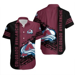 Colorado Avalanche Hawaiian Shirt Quarter Style – NHL