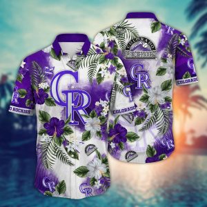 Colorado Rockies MLB Hawaiian Shirt Tropicaltime KLA Shirt