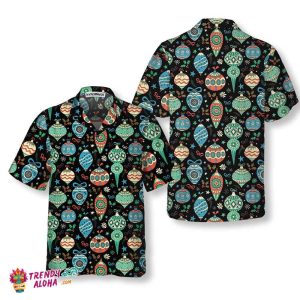 Colorful Christmas Balls Hawaiian Shirt, Funny Christmas Shirt, Gift For Christmas