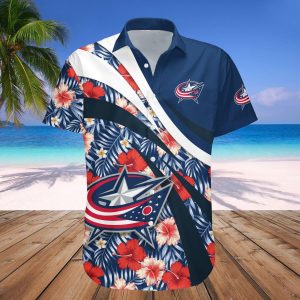 Columbus Blue Jackets Hawaii Shirt Hibiscus Sport Style – NHL
