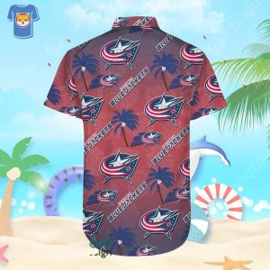 Columbus Blue Jackets Ice Hockey Team KLA Beach Gift Hawaiian Shirt For Men And Women