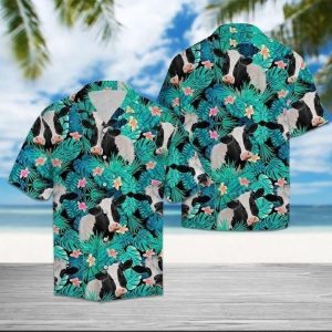 Cover Your Body With Amazing Cow Tropical Trendy Hawaiian Shirt
