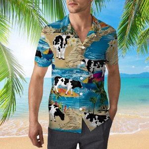 Cow Trendy Hawaiian Shirt