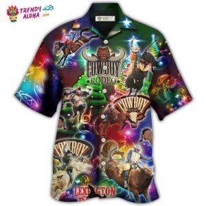 Cowboy Rodeo Merry Christmas Hawaiian Shirt – Trendy KLA