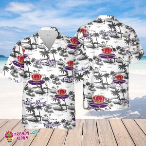 Crown Royal Hawaiian Sea Island Pattern Shirt, Hawaii Beer Shirt, Crown Royal Hawaiian Summer Shirt, Crown Royal KLA Shirt