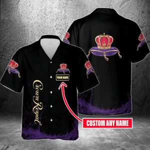 Crown Royal Hawaiian Shirt Personalized With Your Name