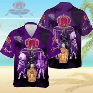 Crown Royal Star Wars Darth Vader Hawaiian 3D Shirt