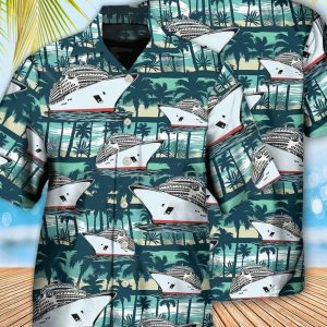 Cruising Tropical Hawaii Life – Trendy Hawaiian Shirt, Tropical Beach Shirt Button Down Shirt, KLA Shirt Funny, Best Gifts For Men.