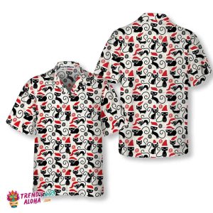 Cute Cats For Christmas Hawaiian Shirt, Funny Catmas Shirt, Best Gift For Christmas