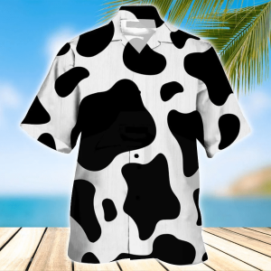 Dairy Cattle Ocean Trendy Hawaiian Shirt, Cow Trendy Hawaiian Shirt For Summer Gifts
