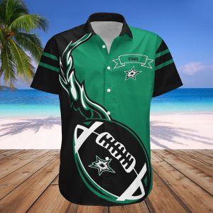 Dallas Stars Hawaii Shirt Flame Ball – NHL