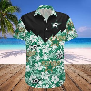 Dallas Stars Hawaii Shirt Tropical Seamless- NHL