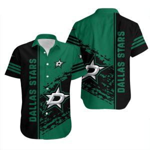 Dallas Stars Hawaiian Shirt Quarter Style – NHL